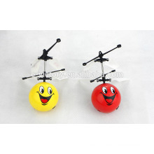 Creative-Infrared Induction smiley Environmental friendly material rc remote control flying ball